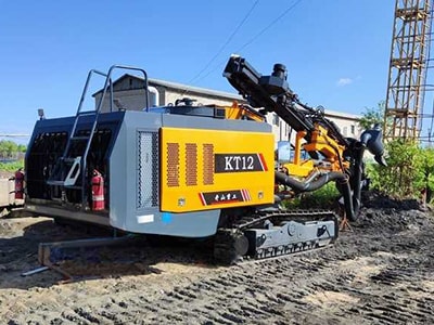 Буровая установка на гусеничном ходу KT12